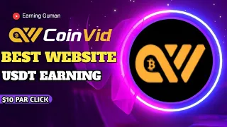 Coinvid New USDT Website 2023 | Best USDT Investment Site 2023 | Free USDT Earning Site 2023