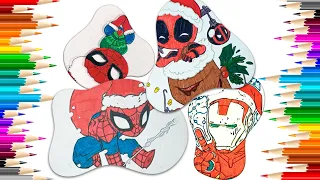 The Ultimate Superhero Holiday Spectacle Colorful Creations Mega Mix! 🎉🦸‍♂️✨ #SpiderMan #Deadpool