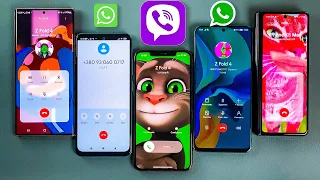 Z Fold 4 Call Viber & WhatsApp & Conference to iPhone & Xiaomi & Huawei & Samsung