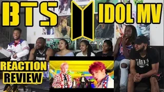 BTS (방탄소년단) - IDOL OFFICIAL MV REACTION/REVIEW