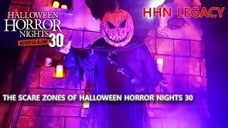 HHN 30 | Halloween Horror Nights 2021 Scare Zones