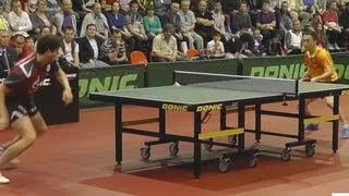 Dimitrij OVCHAROV vs TAN Ruiwu FINAL 3of3 Games Russian Premier League Playoff Table Tennis