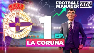 Ep. 1 O início | 2023/24 | Deportivo de La Coruña | FM24 | Football Manager 2024