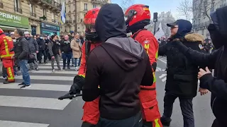 🔵 ZOOM SUR // Sapeurs pompiers de Paris : intervention au milieu des tensions