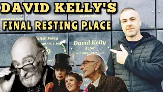 David Kelly's Final Resting Place. (Grandpa Joe From Charlie And The Chocolate Factory)