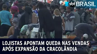 Expansão da Cracolândia afeta vendas no centro de São Paulo | SBT Brasil (31/07/23)