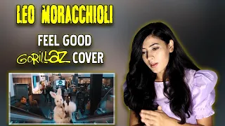 NEPALI GIRL REACTS TO LEO MORACCHIOLI | FEEL GOOD REACTION | GORILLAZ COVER