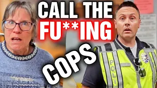 COPS RUSH BECAUSE WE'RE A THREAT & WON'T LEAVE!