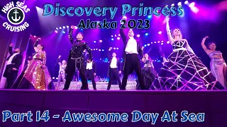 Discovery Princess Alaska Cruise - Part 14 Awesome Day At Sea