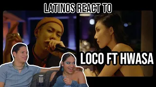 Latinos react to Loco, Hwasa (MAMAMOO) - Don't (Above Live) REACTION | FEATURE FRIDAY ✌