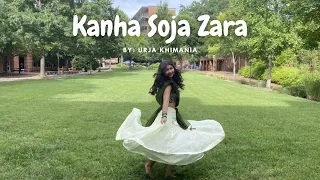 Kanha Soja Zara | Janmashtami 2022 Dance Cover | Simple Solo Semi-classical Bollywood Choreography