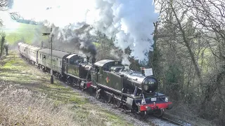 East Somerset Railway Gala 2023 - 4110 Returns To Steam After 58 Years! - 19/03/23