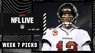 Ryan Clark & Mina Kimes’ Week 7 Picks | NFL Live