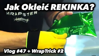 Jak Okleić Antenę / Rekinka FOLIĄ Wylewaną? + WrapTrick #2 | Wrapster - Vlog #47