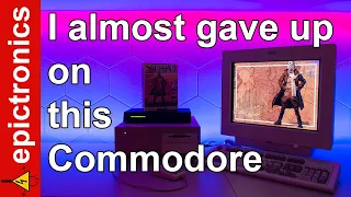 Upgrading the Commodore PC35-III with a CDROM, DOS, MT-32 &Trying out how fast it is with DOS games!