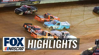 NASCAR Truck Series: Weather Guard Truck Race On Dirt Highlights | NASCAR on FOX