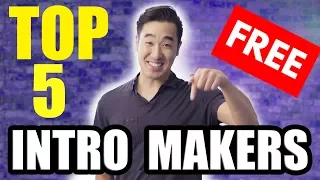 Top 5 FREE YouTube Intro Makers!!!