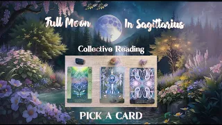 Full Moon in Sagittarius🌕♐️*Pick A Card*🔮What are you releasing, and what do you need to know?✨🧿🌈🌟