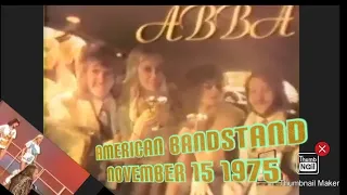 ABBA🎙️on American Bandstand "SOS" and "I Do I Do" November 15 1975