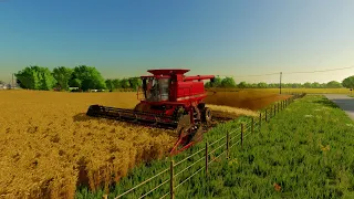 Harvesting the Barley! | Ep 17 | Family Farm RP | Farming Simulator 22