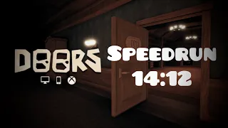 (#1 Run in Norway?) Roblox: DOORS Speedrun 14min, 12sec (Solo, Shop)