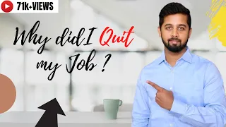 🔥  Why did I quit my job? | What next? Big Announcement 🔥