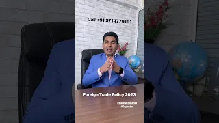 India’s new Foreign Trade policy 2023 released, get copy of foreign trade policy comment below