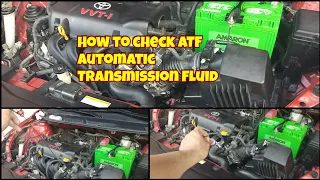 How to Check ATF (Automatic Transmission Fluid) on Your Car | Julz Garage Ph | Vlog 31