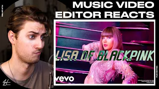 Video Editor Reacts to LISA of BLACKPINK - SG *DO AMERICAN MVs SUCK?*