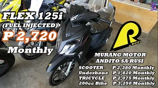 MURANG MOTOR SA RUSI l UPDATED PRICELIST NG RUSI l FLEX 125i REVIEW l motoREView l BASTIBOYZPH