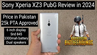 Sony Xperia XZ3 PubG Review in 2024 price in Pakistan just 25k PTA Approved