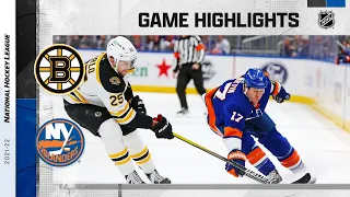 Bruins @ Islanders 2/17 l NHL Highlights 2022
