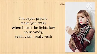 [THE SHOW] Lady Gaga, BLACKPINK - Sour Candy Easy Lyrics