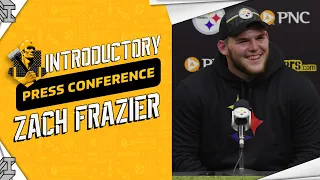 Zach Frazier's Introductory Press Conference | Pittsburgh Steelers