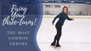 Correct Common Three-Turn Errors in Figure Skating