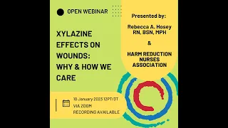 Xylazine effects on wounds: Why and how we care