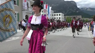Festzug 27. Alpenregionstreffen Garmisch 2024 - Teil III
