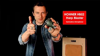 How to connect your Harp Blaster HB52 harmonica mic to your amp/FX pedals?