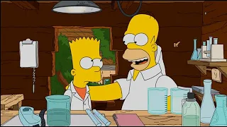 Симпсоны- Барт стал химиком