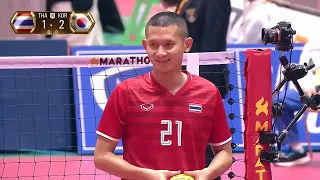 🏐 โอปป้าท้าชนไทย! Thailand 🇹🇭 vs 🇰🇷 Korea {Strongest Contender} ทีมเดี่ยวชาย #KingCup2022 Men's REGU