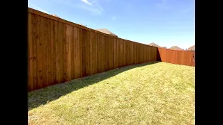 6ft PreStained Cedar (Side by Side) with Trim