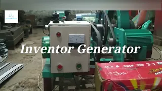 3KW Fuel less generator #Flywheel Free Energy/INVENTOR GENERATOR/ From India