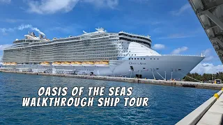 Royal Caribbean Oasis of the Seas Tour (2024 Update):  ALL-NEW Tour with Boardwalk & Central Park