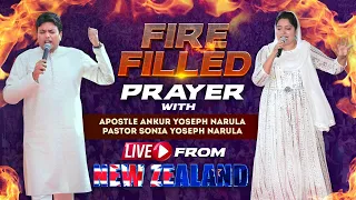 RECEIVE FIRE FILLED PRAYER WITH APOSTLE ANKUR YOSEPH NARULA & PASTOR SONIA YOSEPH NARULA| Anugrah TV