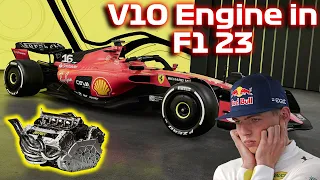 How to get v10 Engine Car Sounds in F1 23! Make F1 better! #f123 #f1game