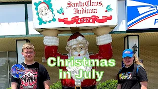 🎄 Christmas in July - Santa's Cottages Full Resort Tour - 🎅 Santa Claus, Indiana 4K