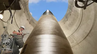 Inside Billion $ Underground Base Hiding US Most Feared Missiles