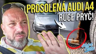 Rezavá Audi A4 za 7 000 €. Vyplatí se, nebo dát ruce pryč? Problém s elektrikou u Mazdy 6