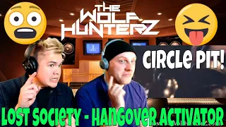 LOST SOCIETY - Hangover Activator (OFFICIAL MUSIC VIDEO) THE WOLF HUNTERZ Jon and Travis Reaction