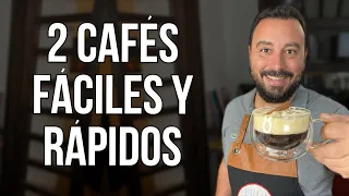 ¿2 CAFÉS CREMOSOS Y DELICIOSOS PARA PREPARAR EN CASA? | RECETA